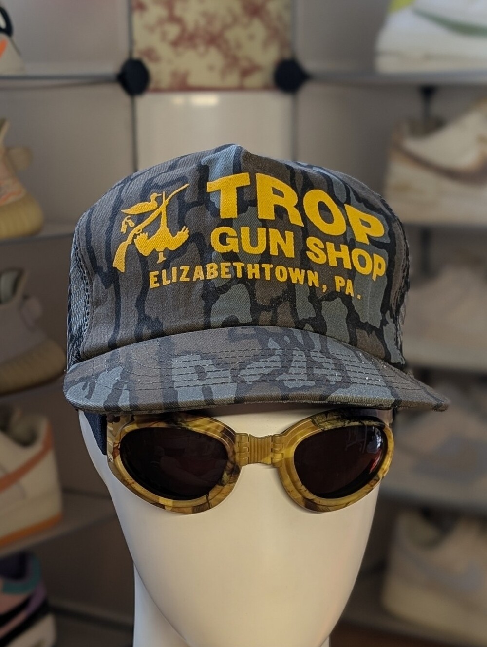 Trop Gun Shop Vintage Camo Hat (OS)